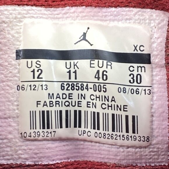 Nike Air Jordan 1 Flight Strap Retro Sneakers Shoes Men's 12 628584-005 - Picture 9 of 10